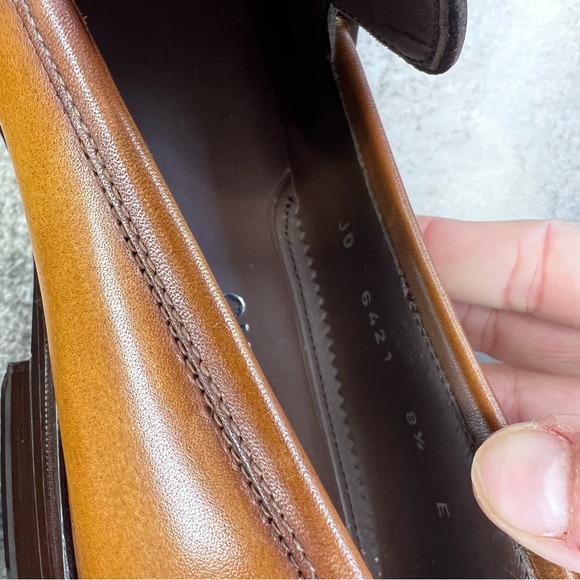 Salvatore Ferragamo Tramezza Backer Ambre Calf Leather Loafer - Picture 7 of 11